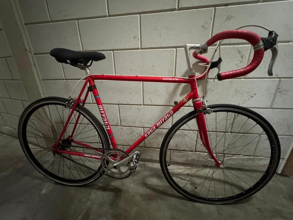 Koga Miyata racefiets, rood, 28 inch, 10 versnellingen, Ophalen, 28 inch, Gebruikt, Koga Miyata