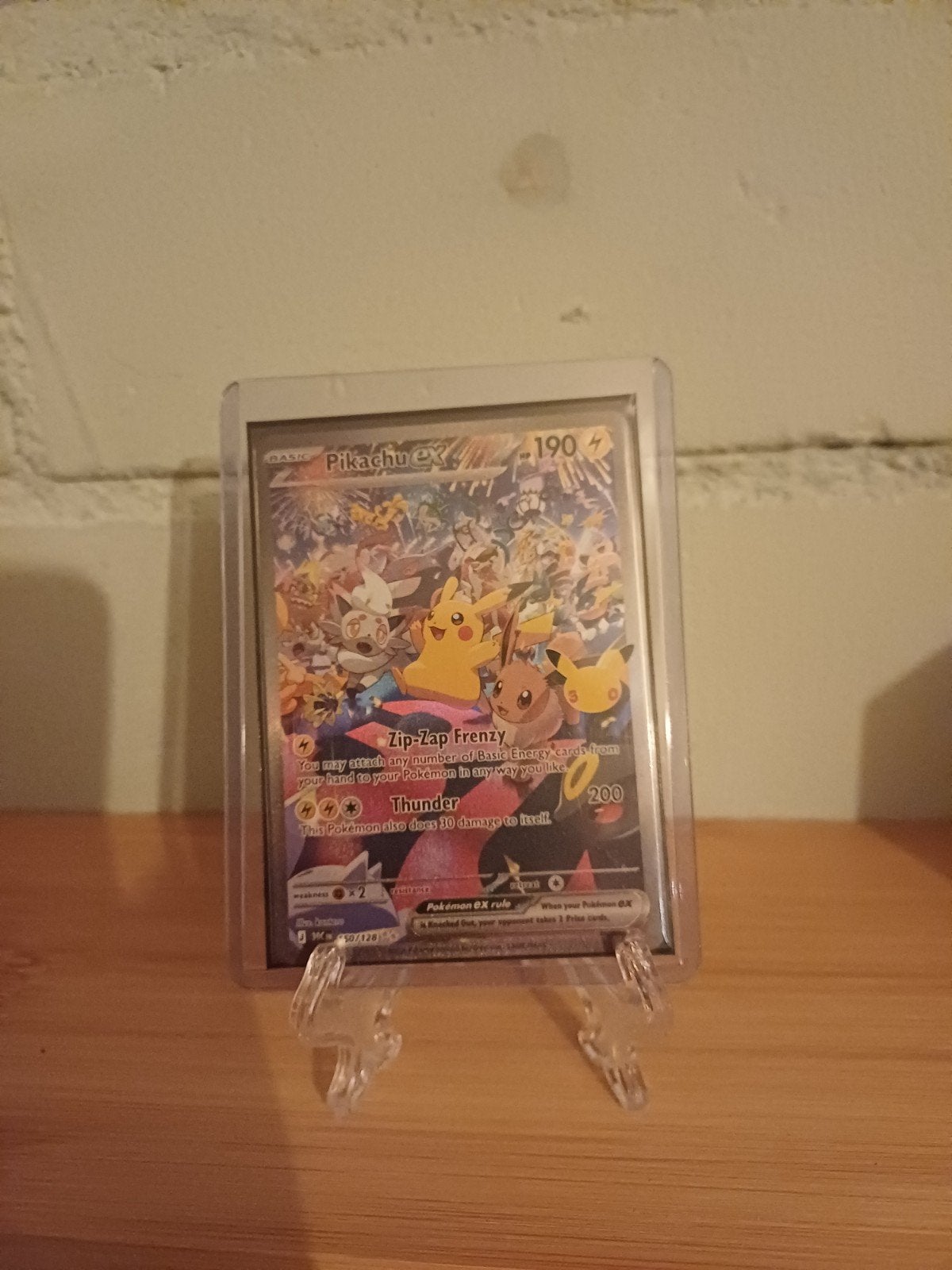 pikachu ex pokemon kaart 30th, Ophalen of Verzenden