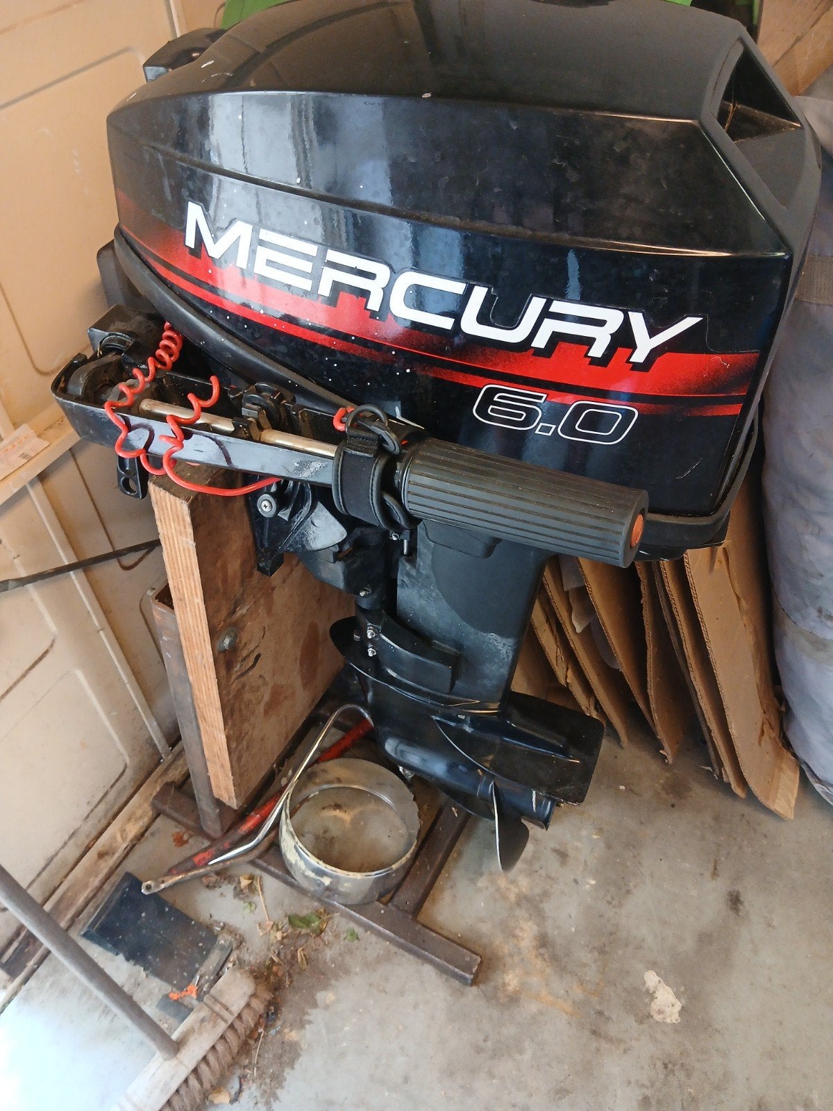mercury 6pk 2 takt., Ophalen, Gebruikt, 5 tot 10 pk, Buitenboordmotor