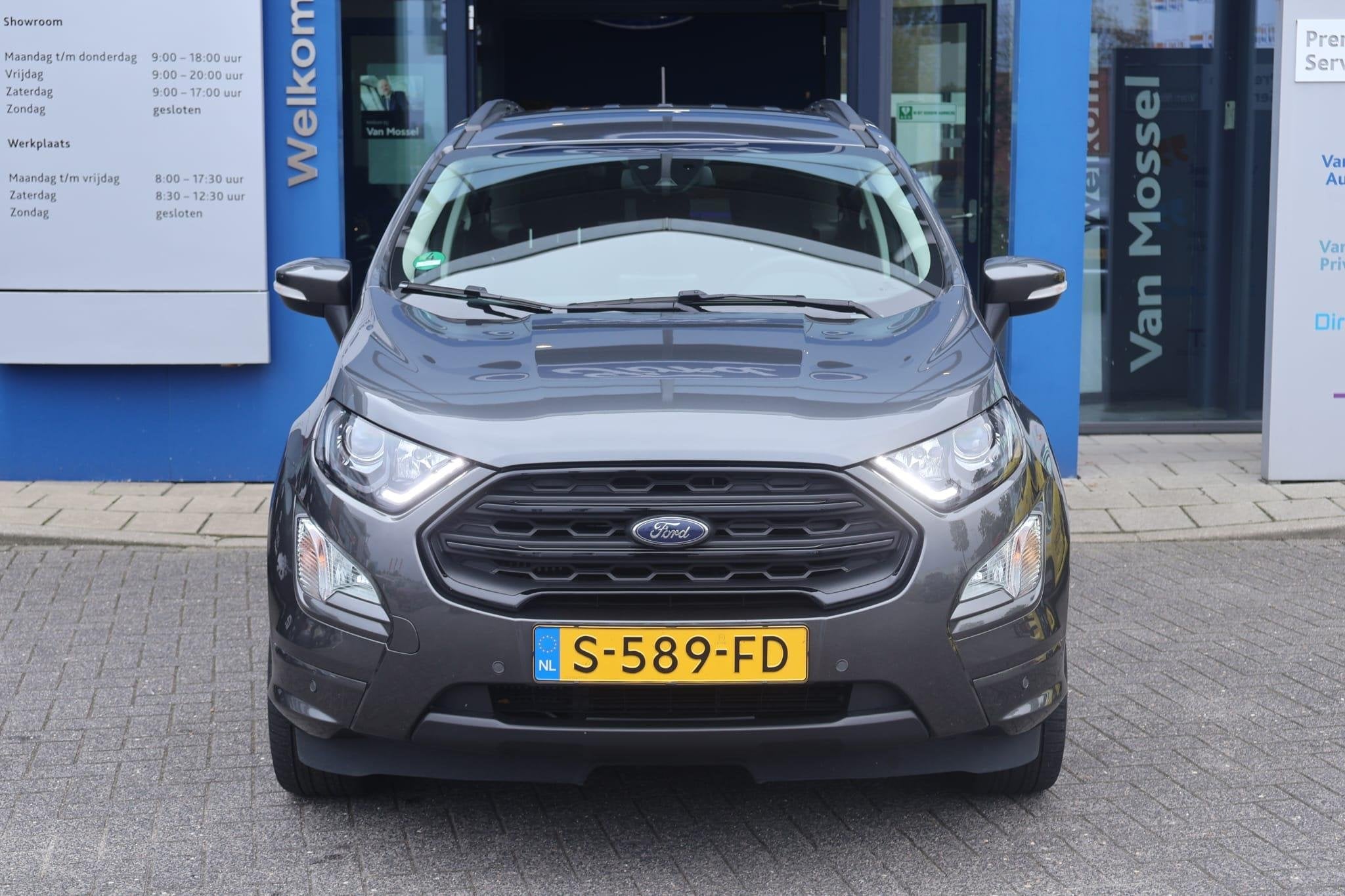 Ford EcoSport 1.0 EcoBoost ST-Line | Cruise Control | Achter, Auto's, Voorwielaandrijving, 12 maanden, 125 pk, Gebruikt