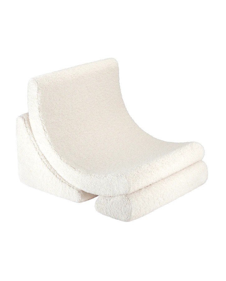 Zitzak Maanstoel Teddy Creme Wit Wigiwama, Fabrikant LLC Wigiwama, Wit, Nieuw, Ophalen of Verzenden
