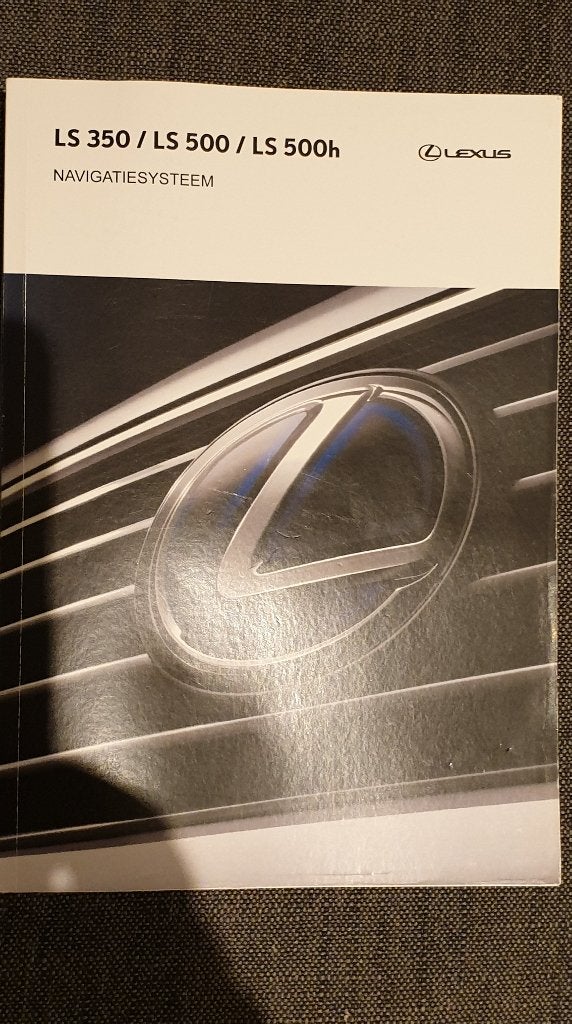 Handleiding Lexus LS350h, LS500h, Ophalen of Verzenden