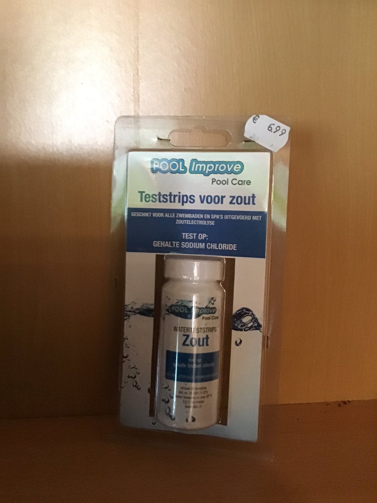 Pool improve. Teststrips voor zout , nieuw, Ophalen of Verzenden, Zo goed als nieuw