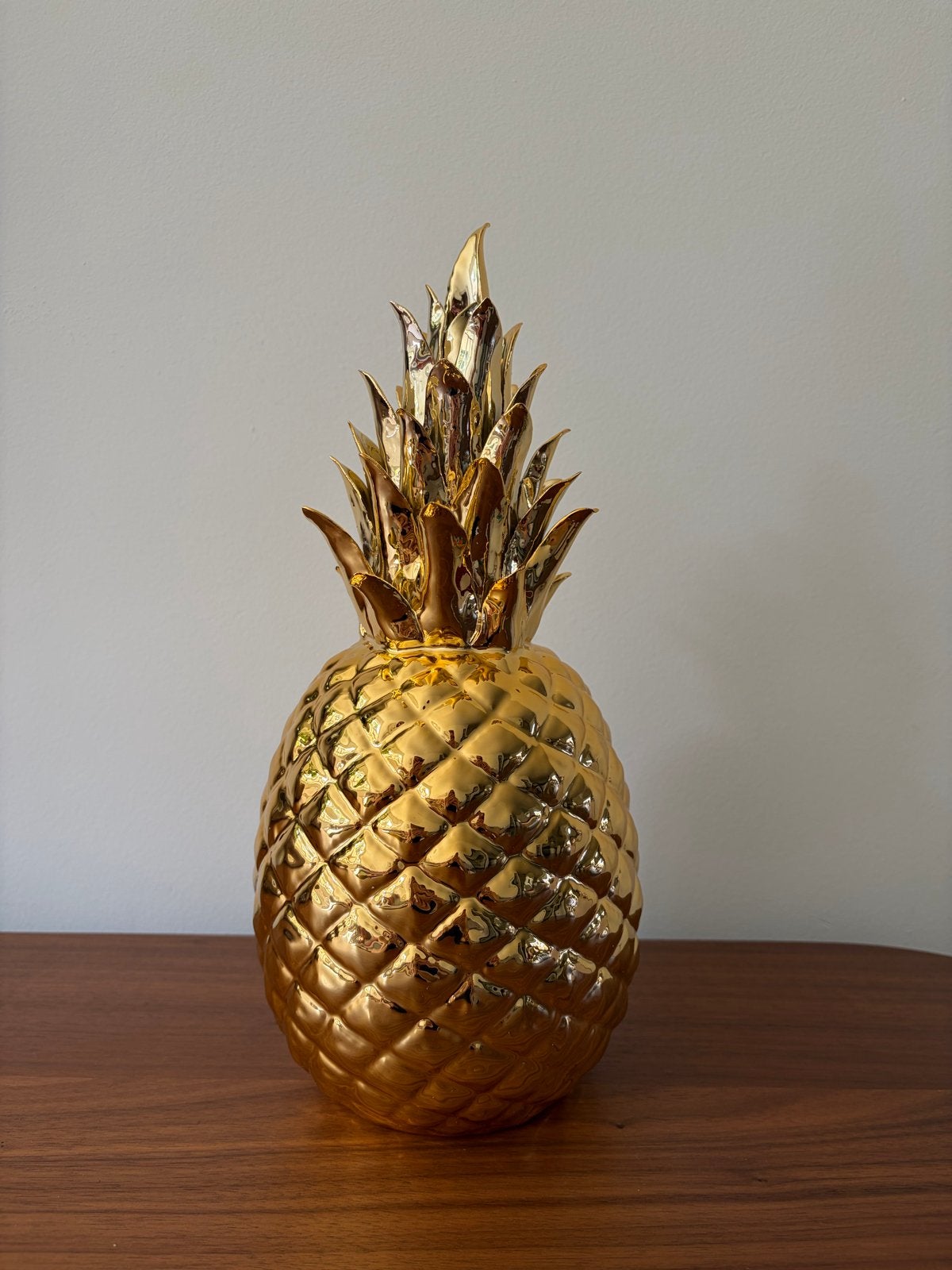 Pols Potten Ananas Goud - Decoratief object, Huis en Inrichting, Nieuw, Ophalen of Verzenden, Steen/keramiek, Goud