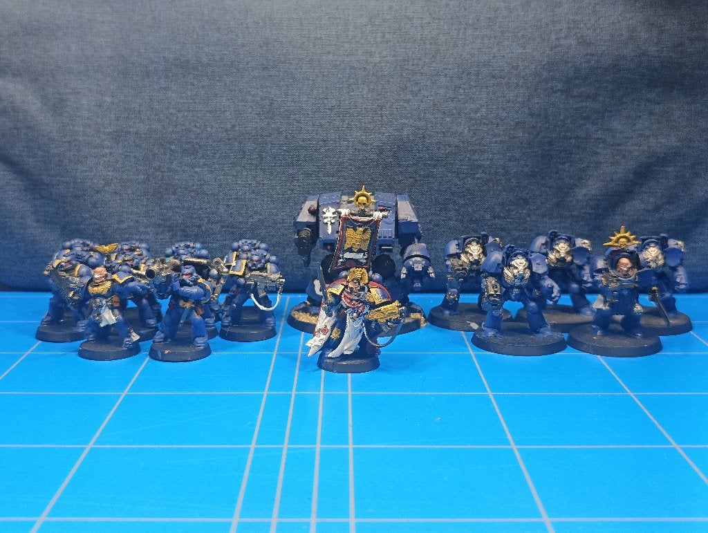 Warhammer 40k Firstborn Space Marines Army, Gebruikt, Warhammer, Ophalen of Verzenden, .