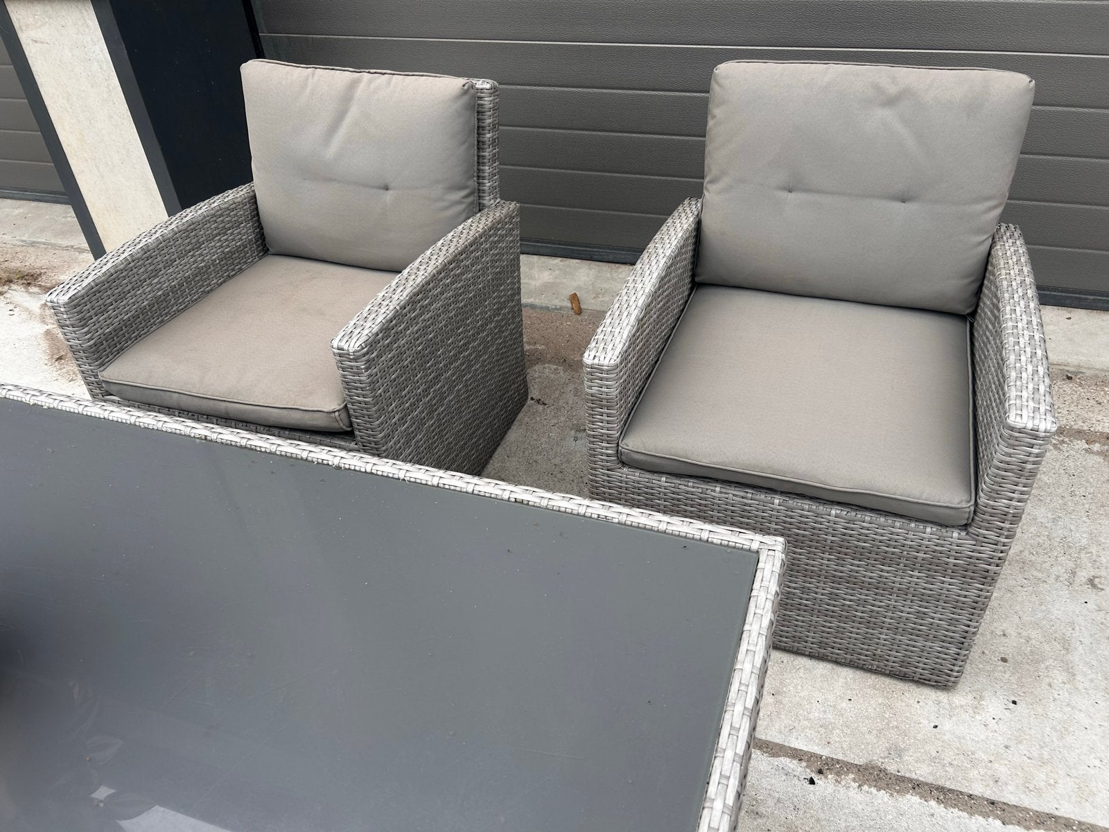 Schitterende hoge dining loungeset - Perfecte staat!, Tuin en Terras, Ophalen, 5 zitplaatsen, Bank, .