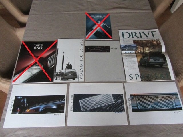 Volvo Folders, Ophalen of Verzenden, Zo goed als nieuw, Volvo, Volvo