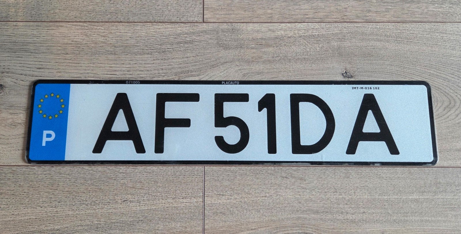 Kentekenplaat nummerplaat nummerbord Portugal, Ophalen of Verzenden, Gebruikt, Auto's