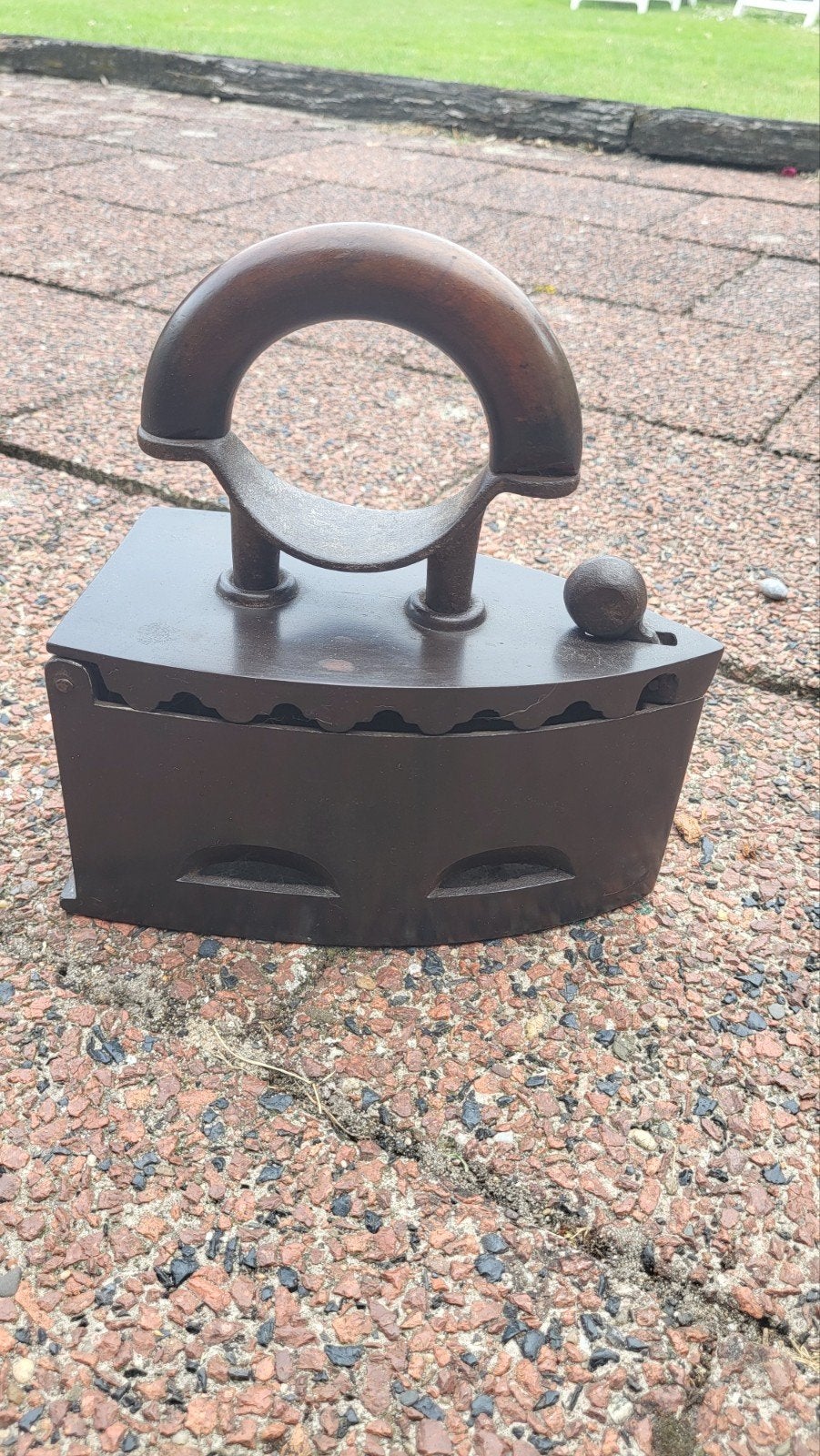Antiek strijkijzer, Antiek en Kunst, Antiek | Gereedschap en Instrumenten, Ophalen