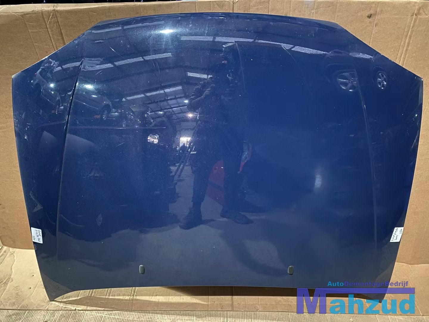 2001 Ford Fiesta 4 blauw TO T0 motorkap, Auto-onderdelen, Gebruikt, Info@ford.com, Ophalen of Verzenden, Ford