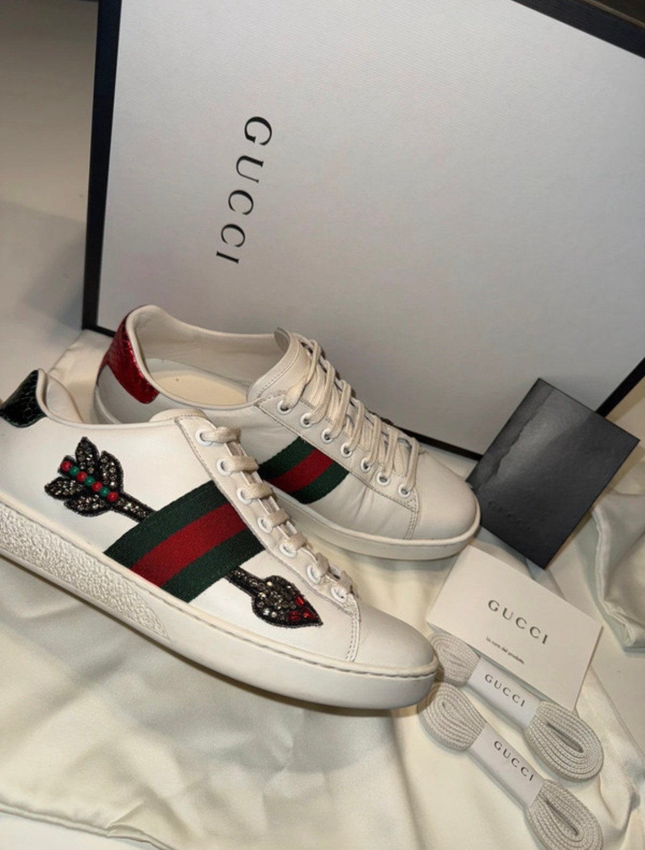 Gucci Ace Sneakers maat 36,5, Ophalen of Verzenden, Nieuw, Sneakers of Gympen