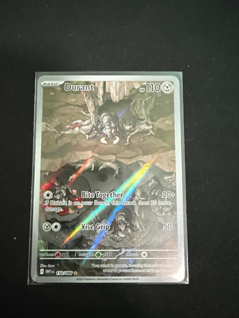 Pokémon kaart Durant 150/086, Ophalen of Verzenden, Nieuw, Losse kaart, Foil