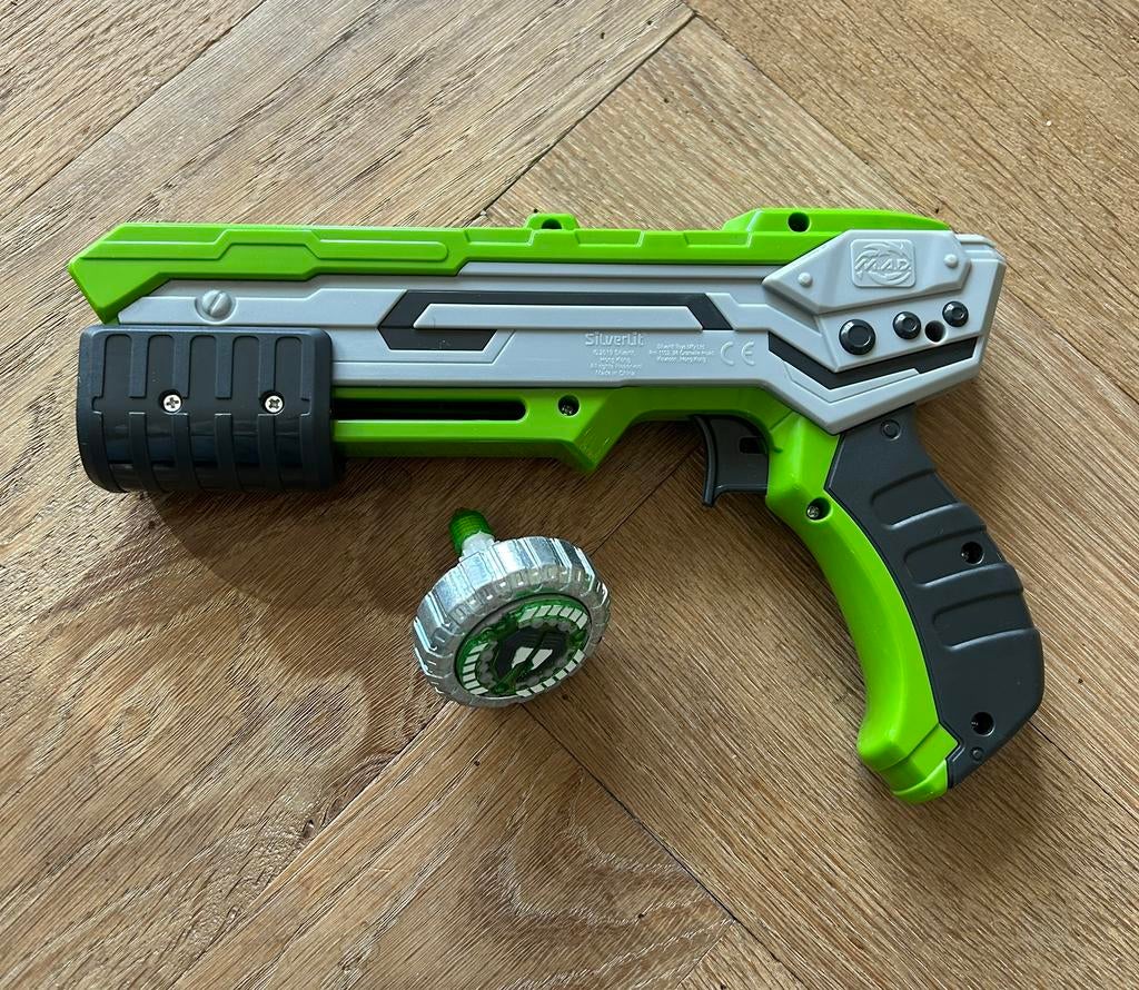Spinner Mad pistool met spinner, Kinderen en Baby's, Speelgoed | Buiten | Actiespeelgoed, Ophalen of Verzenden, Zo goed als nieuw