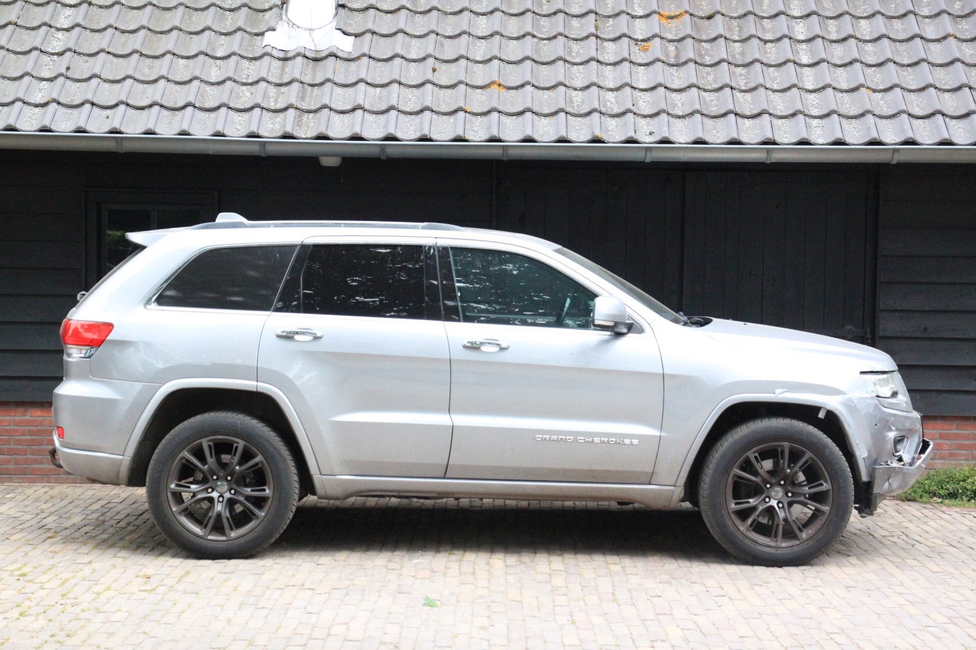 Jeep Grand Cherokee 3.0 CRD Overland Elek-Dak/Camera/Leer/Na, Auto's, Bestelauto's, Jeep, Gebruikt, 2987 cc, Bedrijf