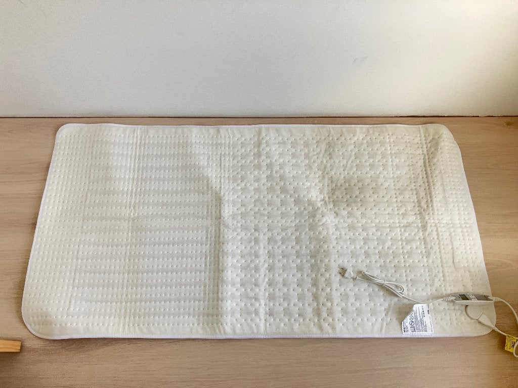 Elektrische onderdeken, Inventum HN197V, 160x80, Ophalen, Gebruikt, Eenpersoons, Wit