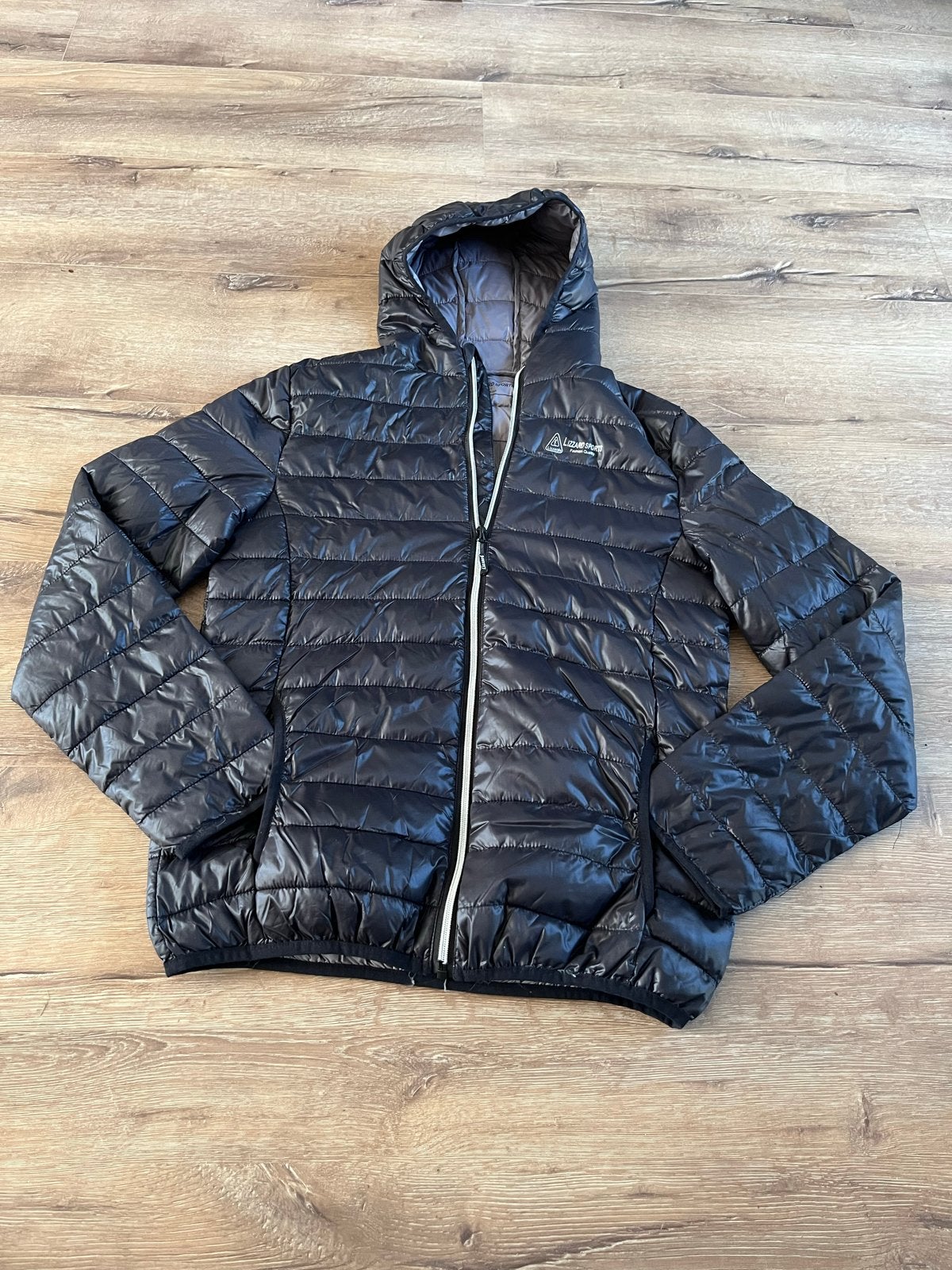 Nieuwe Lizzard voor/najaarsjas met capuchon, Ophalen of Verzenden, Nieuw, Maat 42/44 (L), Zwart