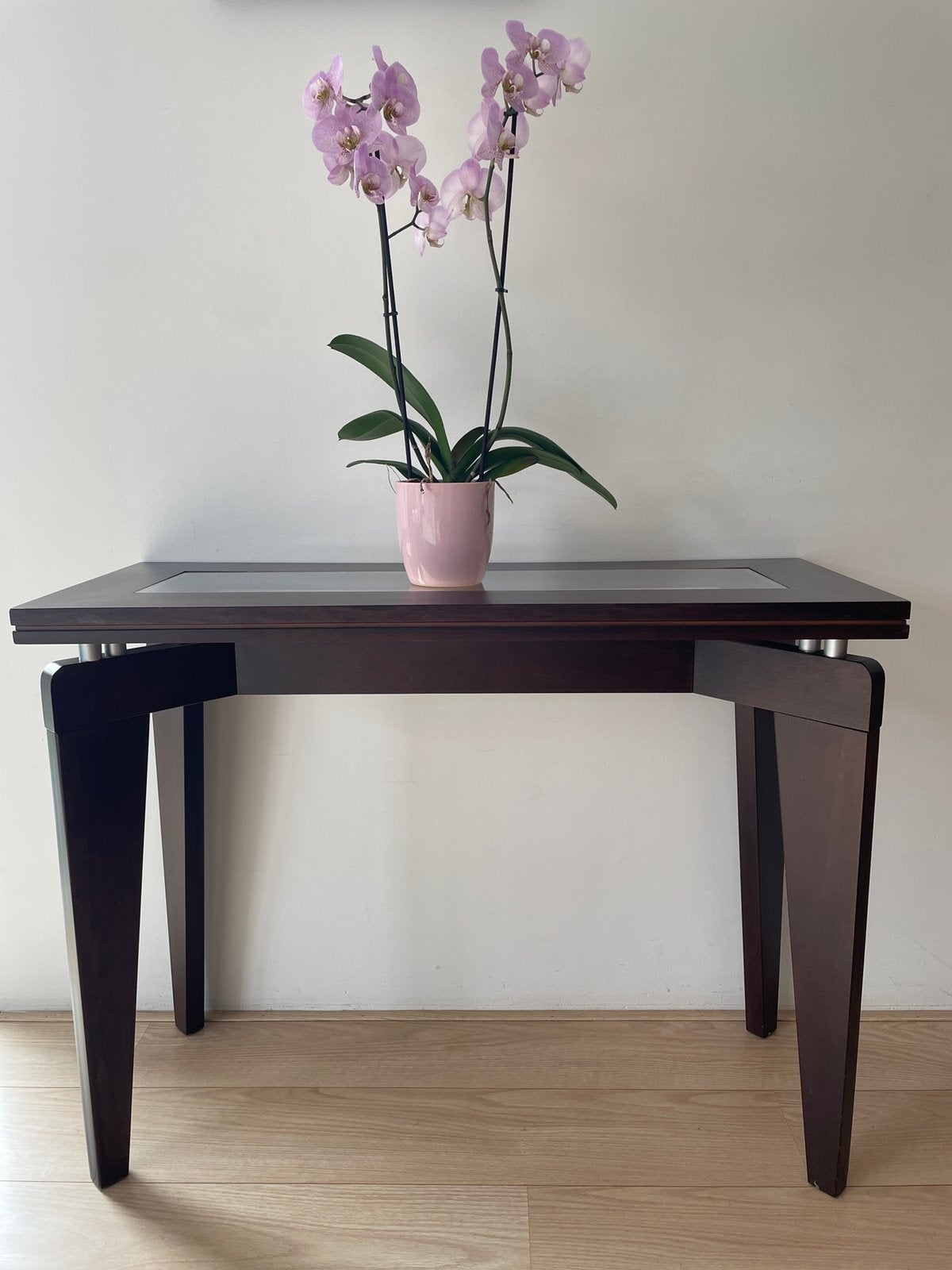 NOT IKEA! Side table in solid wood - made in Brazil, Huis en Inrichting, Ophalen, 100 tot 150 cm, Zo goed als nieuw, 25 tot 50 cm