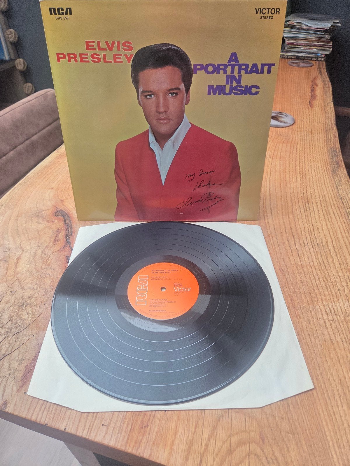 Elvis Presley - A Portrait in Music LP (RCA Victor), LP, Gebruikt, Pop, Ophalen of Verzenden