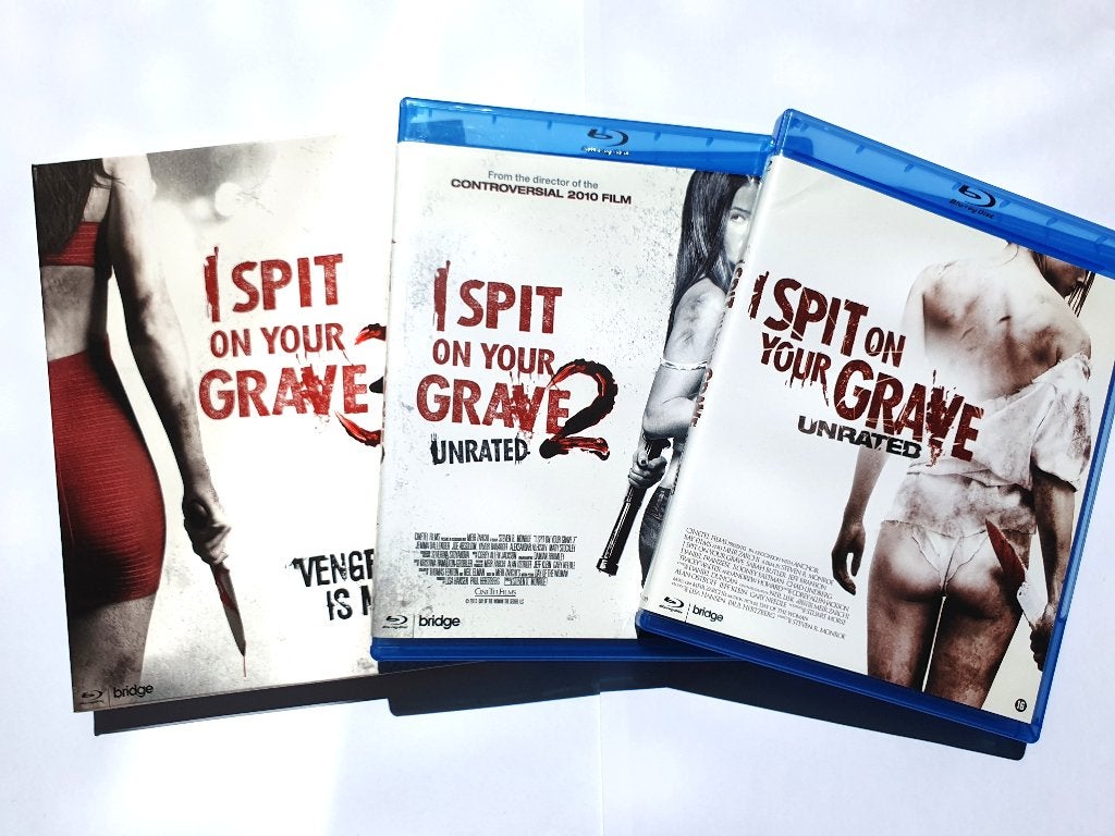 I Spit On Your Grave Trilogy, Cd's en Dvd's, Blu-ray, Zo goed als nieuw, Horror, Ophalen of Verzenden
