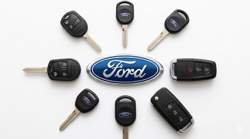 Ford autosleutel behuizingen voor reparatie of vervanging, Ophalen