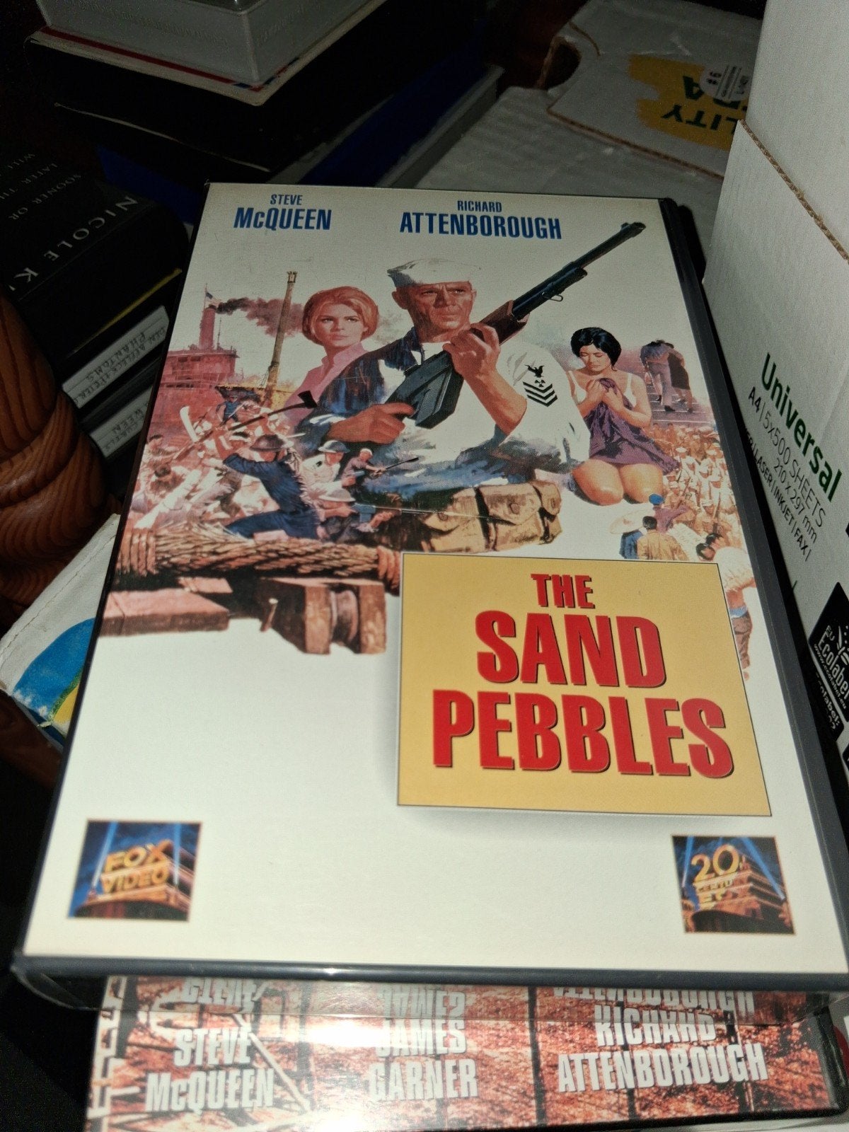 Vhs  - The Sand Pebbles, Vanaf 16 jaar, Ophalen of Verzenden, Zo goed als nieuw, Actie en Avontuur