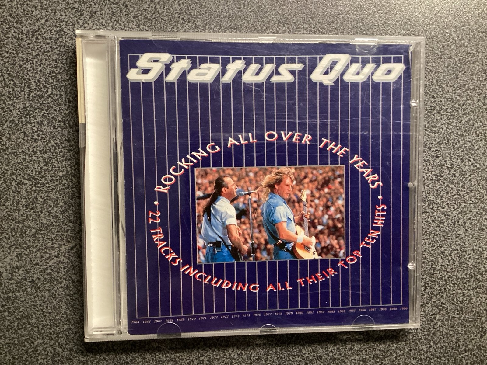 Status Quo - Rocking All Over The Years CD, Ophalen of Verzenden, Zo goed als nieuw, Verzamelalbum, Inclusief doosje
