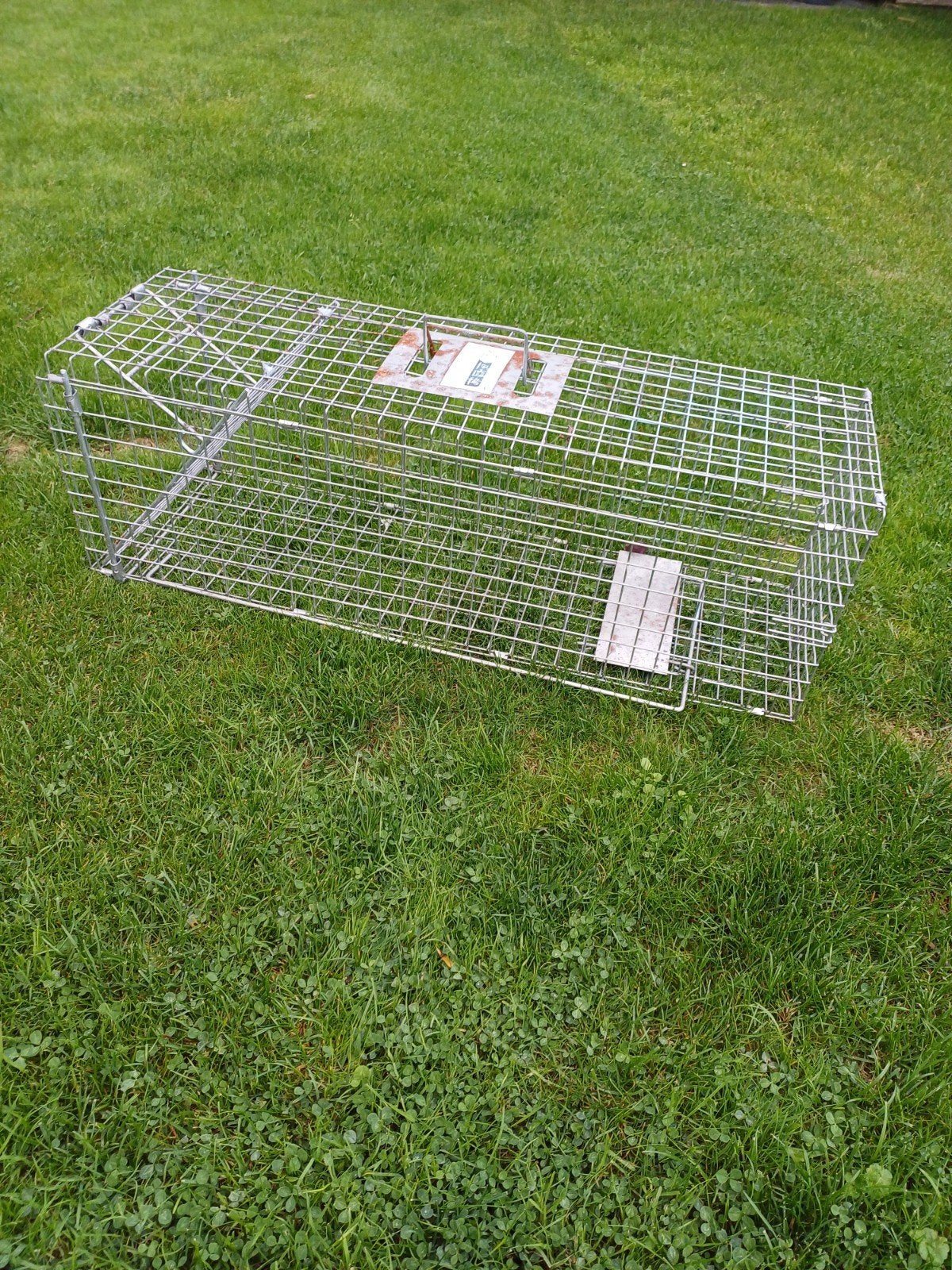 dieren vangkooi, Ophalen, Zo goed als nieuw