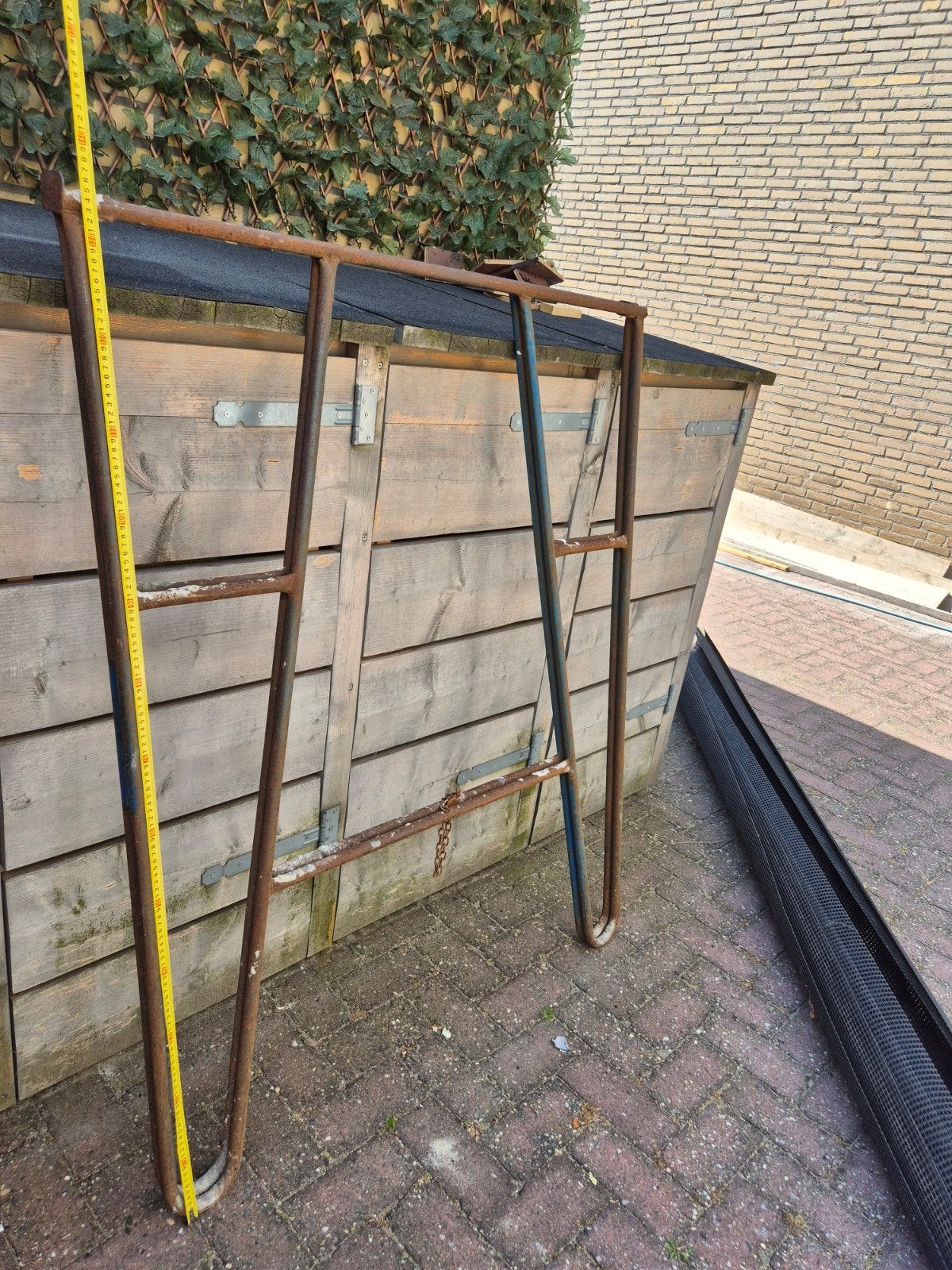 Klapschragen, Ophalen, Gebruikt, Daksteiger, Minder dan 2 meter