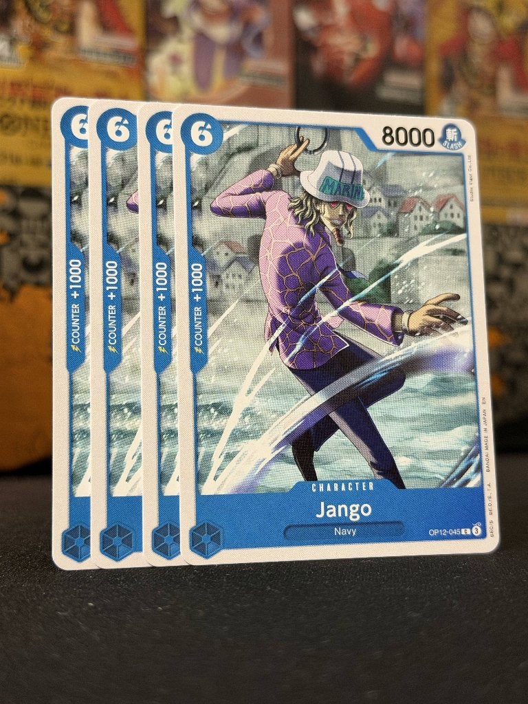 Jango - OP12-045 - One Piece Kaart, Ophalen of Verzenden, Zo goed als nieuw, Losse kaart