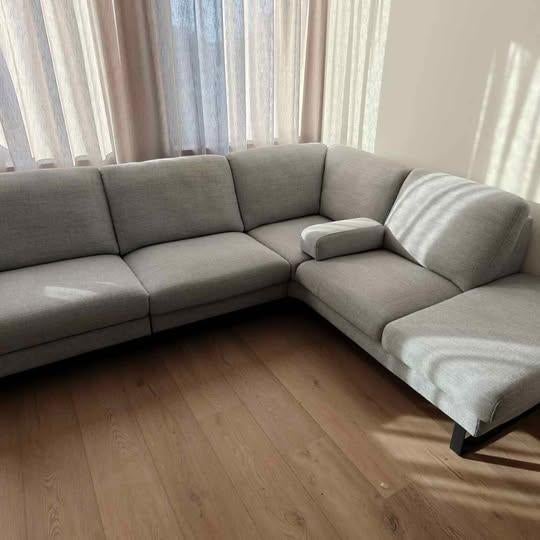 Luxe Montel bank (montelex plus), Huis en Inrichting, Banken | Bankstellen, Ophalen, 250 tot 300 cm, Hoekbank, 75 tot 100 cm