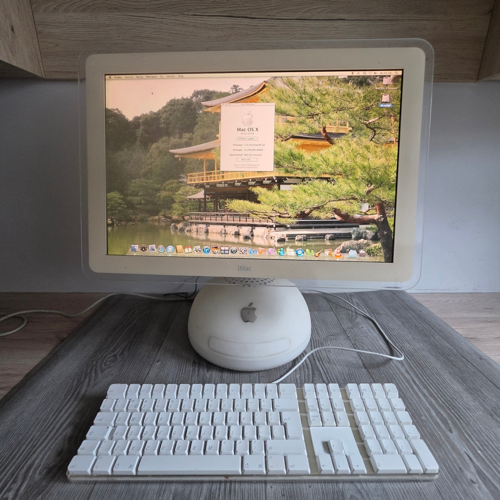 Zeldzame Apple iMac G4 "Bolletje" – 20 inch Topmodel, Computers en Software, Apple Desktops, Ophalen, Minder dan 4 GB, 20 inch