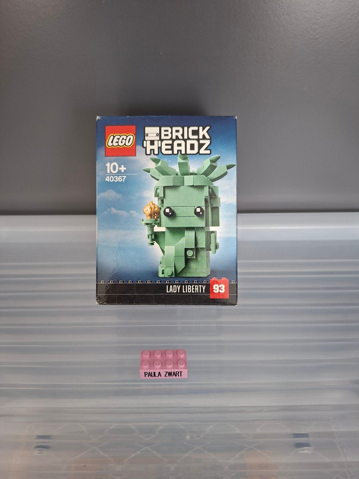 Nieuw Lego BrickHeadz 40367 Lady Liberty Vrijheidsbeeld, Ophalen of Verzenden
