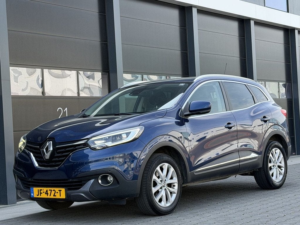 Renault Kadjar 1.5 DCi Navi Clima Camera EURO-6 (bj 2015), Auto's, Renault, Euro 6, 4 cilinders, Blauw, Bedrijf