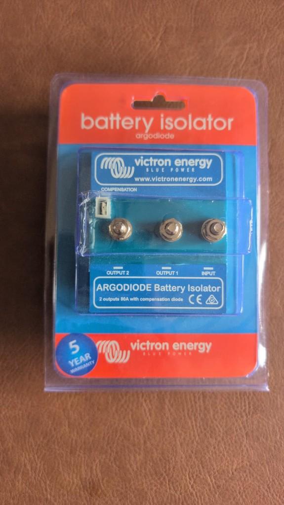 Victron Argo Diode Laadstroomverdeler 80-2AC 2 Accu's, Ophalen of Verzenden, Nieuw, Overige typen