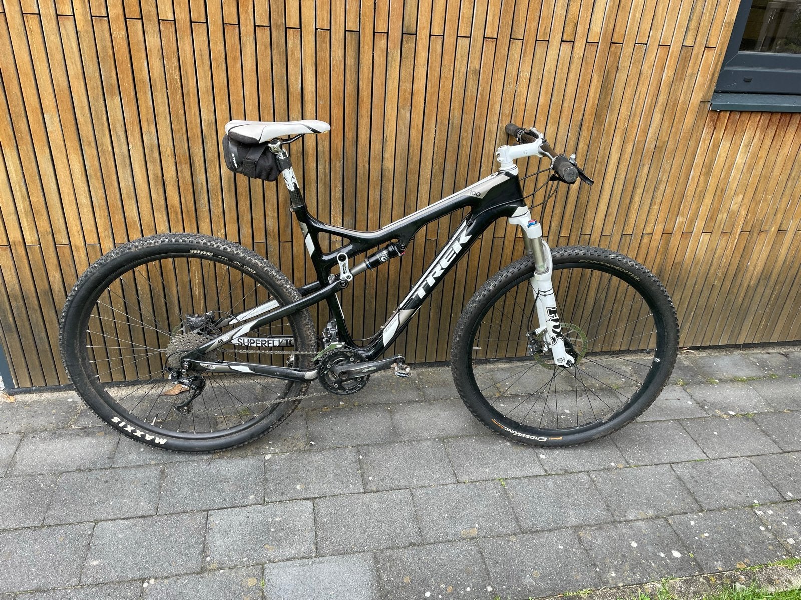 Trek Superfly 100 Mountainbike - Carbon- Full Suspension, Fietsen en Brommers, Ophalen, Gebruikt, Schijfrem, Trek