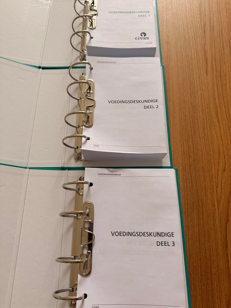 Civas Opleiding Voedingsdeskundige - Complete Set, Boeken, Studieboeken en Cursussen, Zo goed als nieuw, MBO, Beta, Ophalen of Verzenden