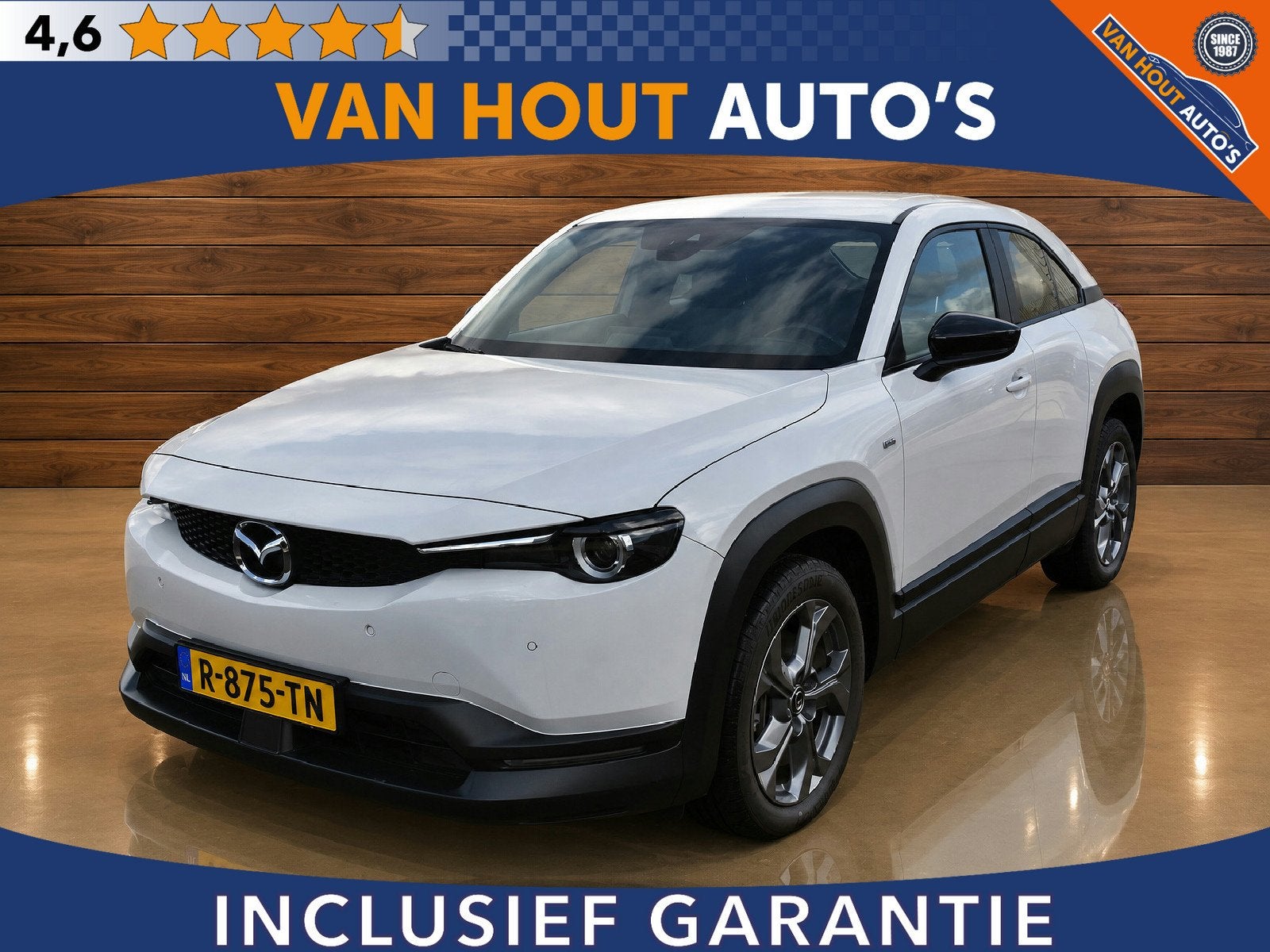 Mazda MX-30 e-SkyActiv EV 145 Prime-line 36 kWh | SOH 94% |, Auto's, Stof, Gebruikt, Huisgarantie, 35 kWh