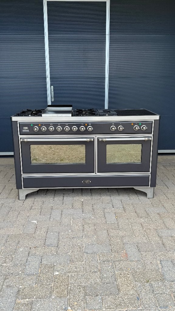 Fornuis Boretti 150 cm breed, Witgoed en Apparatuur, Fornuizen, Ophalen, Warmhoudplaat, 60 cm of meer, Gas
