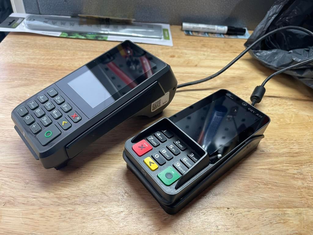 Pin apparaat ccv A35, Zakelijke goederen, Kantoor en Winkelinrichting | Kassa's en Betaalsystemen, Ophalen of Verzenden