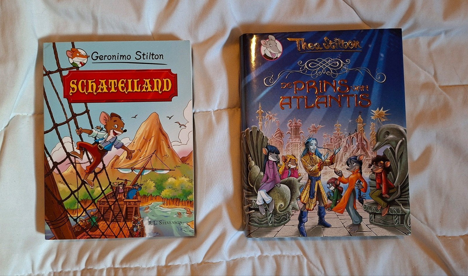 Geronimo Stilton & Thea Stilton kinderboeken (fictie), Boeken, Ophalen of Verzenden, Gelezen, Geronimo Stilton