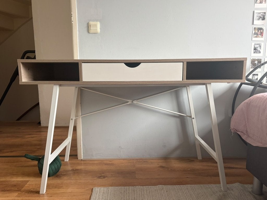 Bureau, Huis en Inrichting, Ophalen, 120 cm, Schoolbureau, Zo goed als nieuw