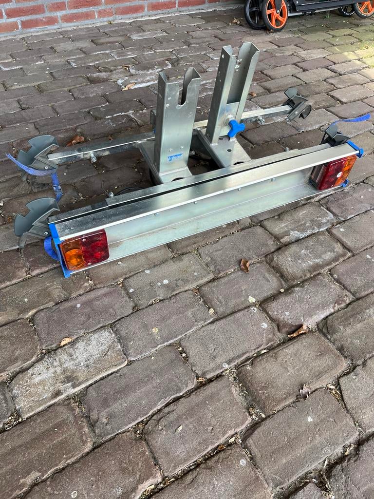 Twinny Load fietsendrager voor 2 fietsen, Auto diversen, Fietsendragers, Ophalen, 2 fietsen, Gebruikt, Trekhaakdrager