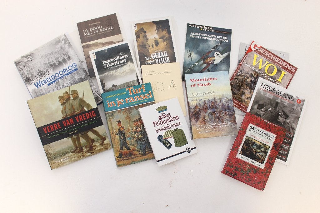 Boeken eerste wereldoorlog, Boeken, Gelezen, Diverse auteurs, Ophalen of Verzenden, Voor 1940
