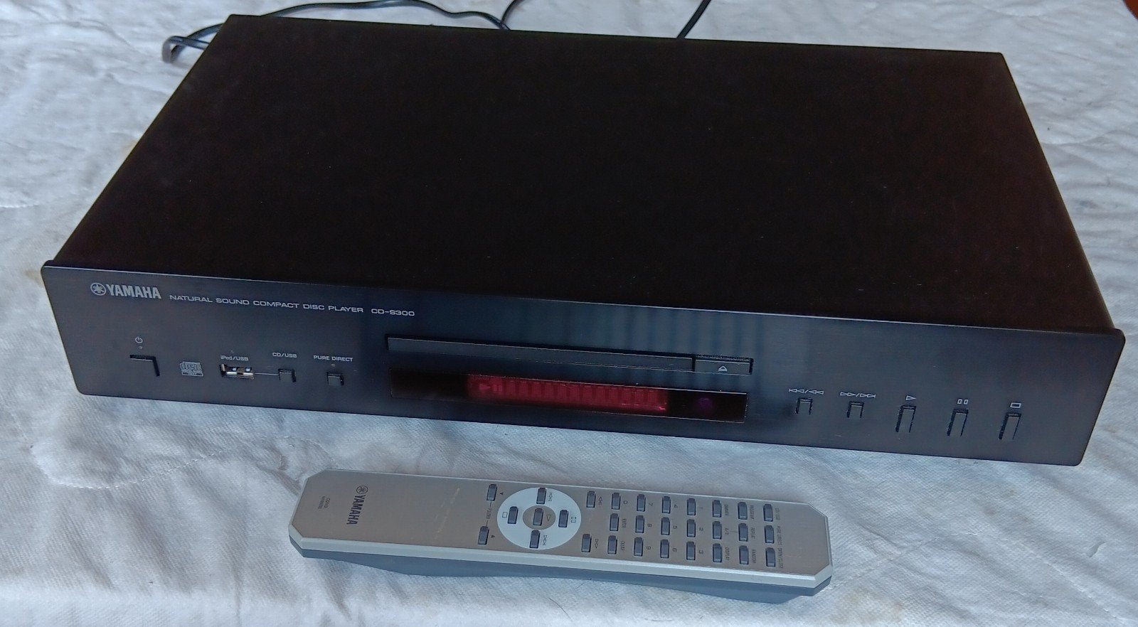 Yamaha CD-S300 cd-speler met afstandsbediening, Ophalen of Verzenden, Gebruikt, Overige merken