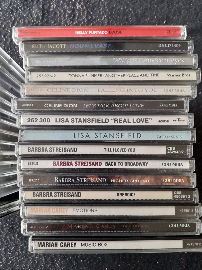 30 cd's diverse solozangeressen, Ophalen of Verzenden, Gebruikt