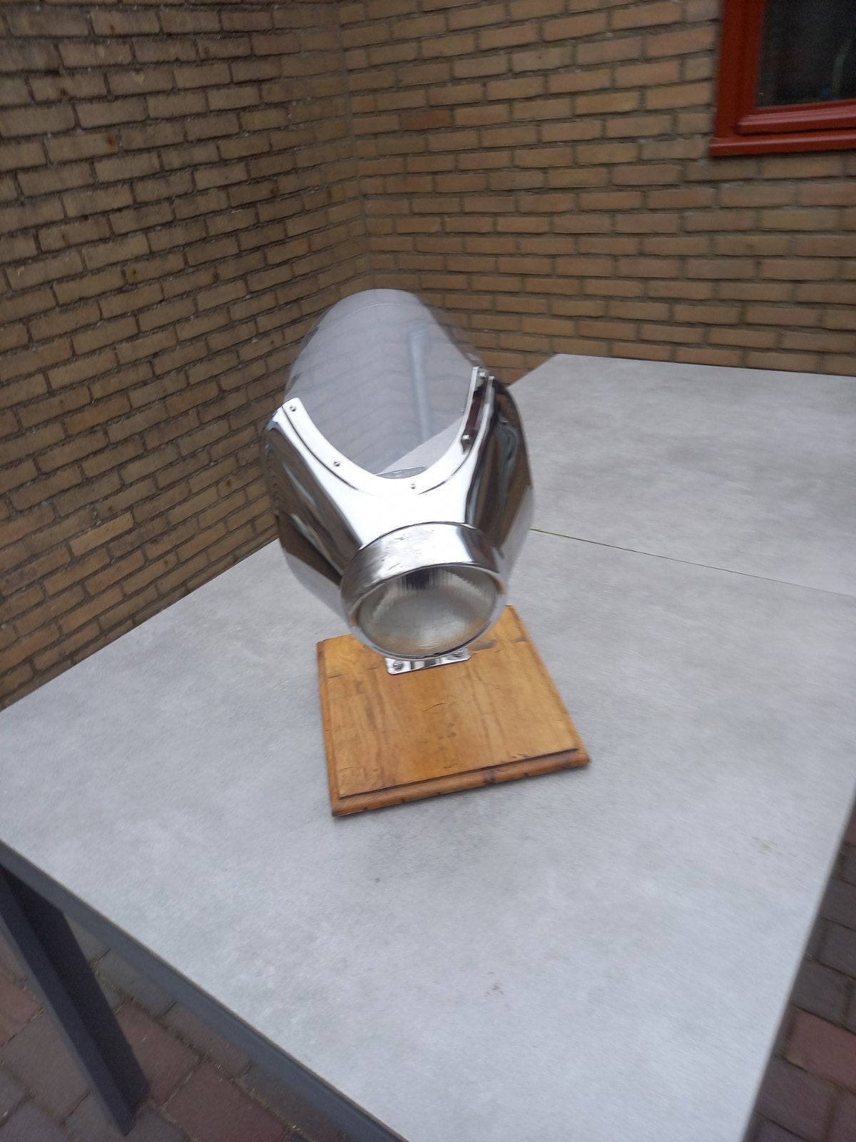 RVS koplampkuipje kreidler eitank grote koplamp, Ophalen of Verzenden, Nieuw, Koplamp