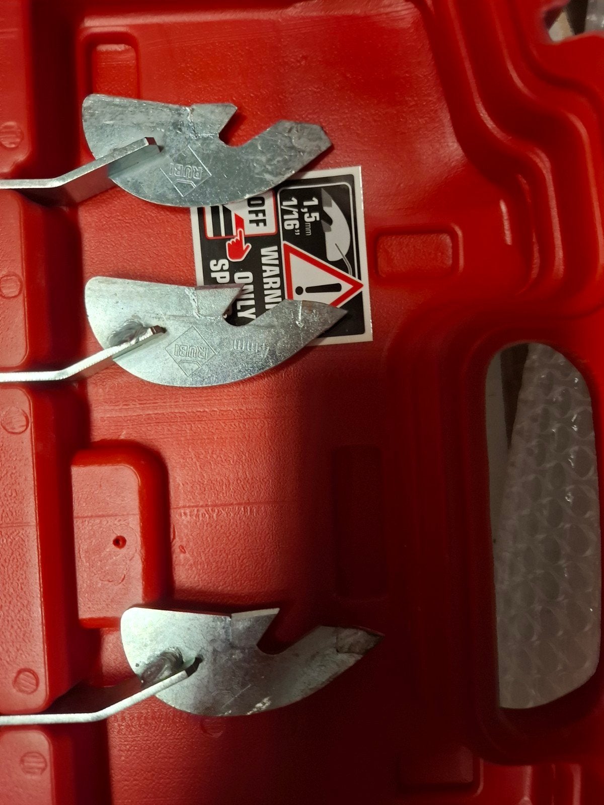 Rubiscraper 250 - Professionele elektrische schraper, Ophalen of Verzenden, Zo goed als nieuw, Overige typen, Rubi