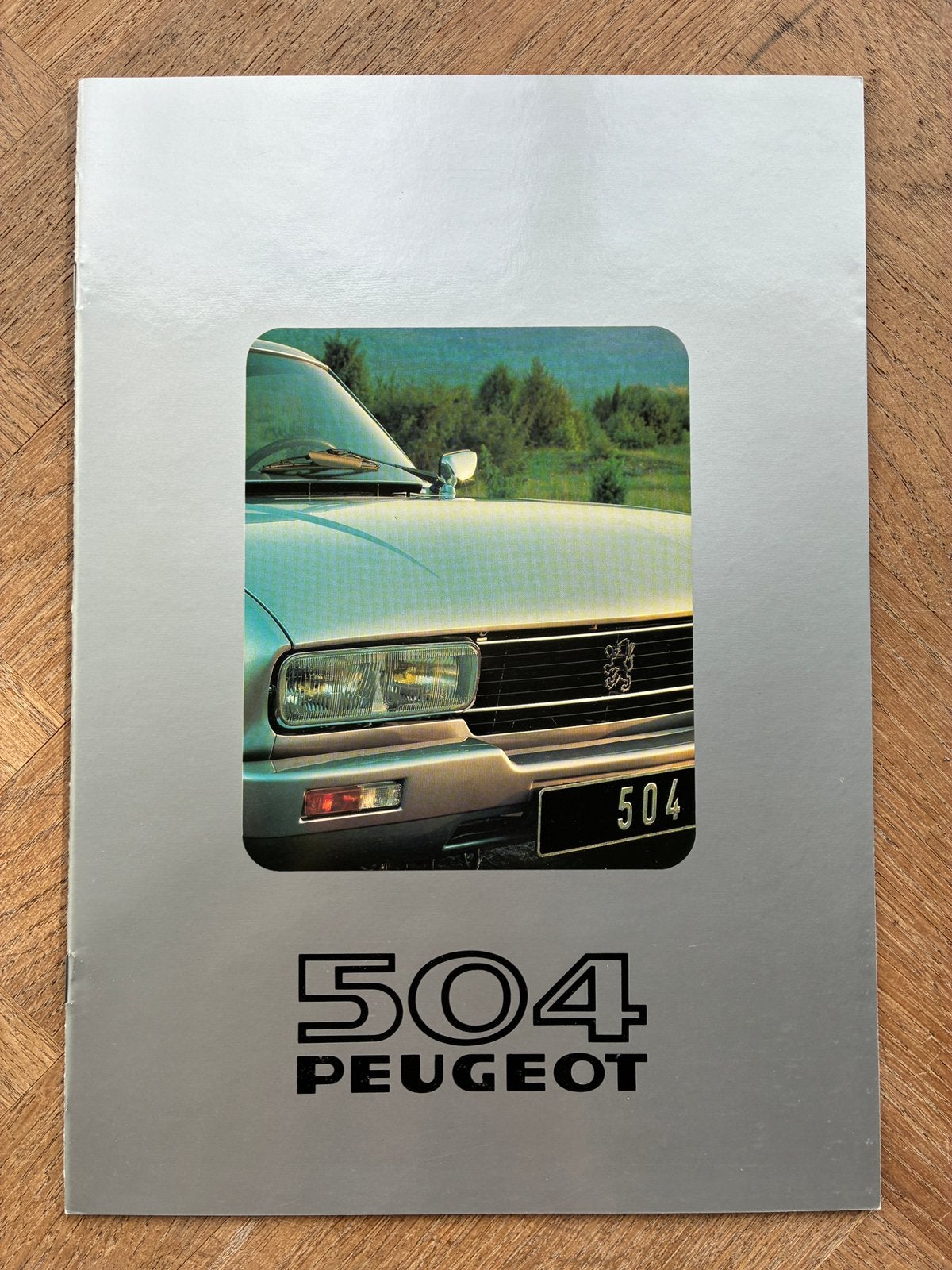 Peugeot 504 Coupé en Cabriolet brochure 1980, Verzenden, Zo goed als nieuw, Peugeot