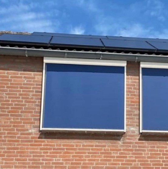 Elektrische sunscreen, Tuin en Terras, Zonneschermen, Zo goed als nieuw, Screen, Minder dan 150 cm, Minder dan 250 cm, Elektrisch