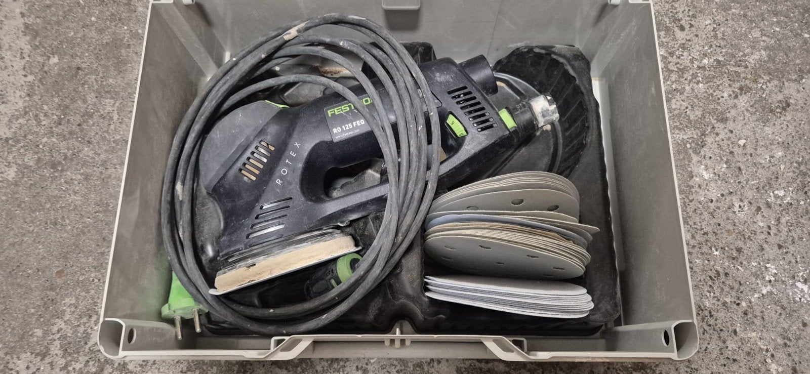 Festool Rotex RO 125 Excentrische Schuurmachine, Doe-het-zelf en Verbouw, Gereedschap | Schuurmachines, Ophalen